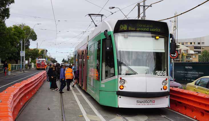 Yarra Trams Combino 3508 Swatch